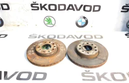 Диски тормозные Skoda Octavia 2011 1K0615301T A5 (1Z) 1.8 CDAB, передние