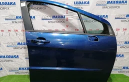 Дверь PEUGEOT 308 2007-2014 9004CC T7 EP6DT, передняя правая