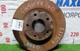 Диск тормозной MITSUBISHI OUTLANDER 2005-2012 4615A117 CW4W 4B11, передний