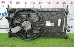Радиатор двигателя VOLVO S40 2004-2012 8603621 MS43 B4204S3, передний