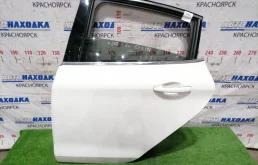 Дверь PEUGEOT 208 2012-2019 9671907580 A9 EP6C, задняя левая