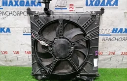 Радиатор двигателя NISSAN MARCH 2013-2022 214101HJ0A K13 HR12DE
