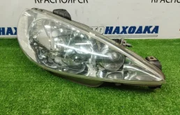 Фара PEUGEOT 206 1998-2012 6205T0 2A/C TU5JP4, передняя правая