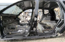 Порог со стойкой левый Nissan Terrano D10 2014-2022