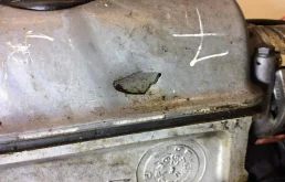 Двигатель без навесного для Volkswagen Polo 1999 года на фотографиях