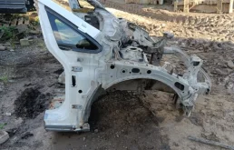 Лонжерон передний правый Opel Astra 2013 J, 68