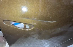 [Б/У] Крыло переднее правое BMW X1 E84 2009-2012 - вмятинки около поворотника и счесана арка, до рестайл [Незначительные дефекты] BMW 41002993156
