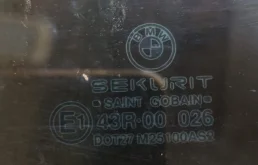 [Б/У] Стекло двери задней левой BMW E38 - Зелёное.не лонг.не стеклопакет. BMW 51348163845