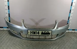 [Б/У] Бампер передний Skoda - После ремонта, шпаклеван. Треснут в нескольких местах. Дефект креплений [Под ремонт] VAG 5J0807221D