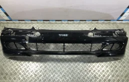 [Б/У] Бампер передний MB W220 2002-2005 - надрывы, шпаклеван, дефект верхних креплений, рест / под омыватели [Под ремонт] MERCEDES BENZ A2208800640