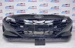 Hyundai Elantra 7 бампер передний 2019-2022