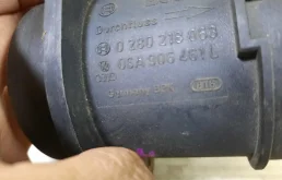 Расходомер для Volkswagen Tiguan 2011 года на фотографиях