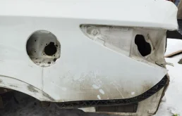 Четверть кузова задняя левая для Hyundai Solaris на фотографиях