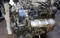 Двигатель без навесного для Mitsubishi Pajero 2017 года на фотографиях