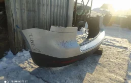 Накладка заднего бампера для Volkswagen Touareg на фотографиях