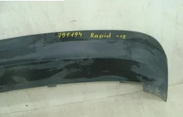 Накладка переднего бампера для Skoda Rapid на фотографиях