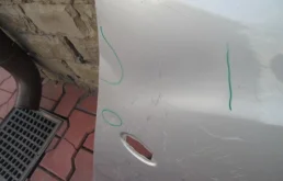 Крыло правое для Citroen Berlingo на фотографиях