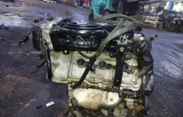 Двигатель без навесного для Lexus ES 2004 года на фотографиях