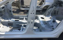 Заднее левое крыло для Skoda Rapid 2024 года на фотографиях