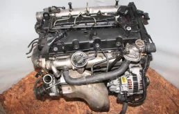 Двигатель без навесного для Kia Carnival 2007 года на фотографиях