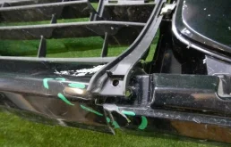 Бампер передний для Toyota Alphard на фотографиях