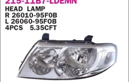 Фара правая для Nissan Almera Classic B10 2006-2012