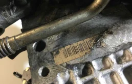 Двигатель без навесного для Volkswagen Polo 2000 года на фотографиях