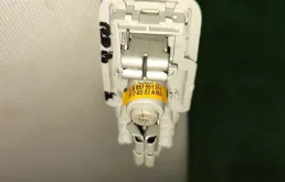 Козырек солнцезащитный левый для Skoda Rapid 2012 года на фотографиях