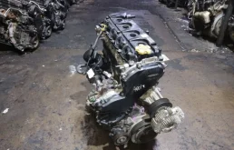 Двигатель без навесного для Nissan Navara 2013 года на фотографиях