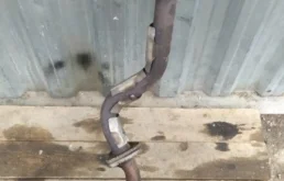 Приемная труба глушителя для Honda Civic на фотографиях