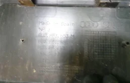 Бампер передний для Audi Q3 2024 года на фотографиях