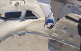 Бампер передний для Opel Zafira 2005 года на фотографиях