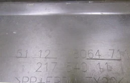 Бампер задний для BMW 5er 2018 года на фотографиях