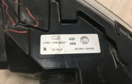 Противотуманка (ПТФ) передняя правая для Skoda Rapid 2014 года на фотографиях