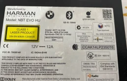 Головное мультимедийное устройство для BMW 5er 2019 года на фотографиях