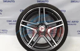 диски АМГ с резиной летней для Mercedes-Benz C class W205 2014-2020