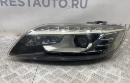 Фара ксенон левая для Audi Q7 2011 года на фотографиях