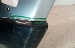 Бампер передний для Mitsubishi Pajero Sport 2008 года на фотографиях