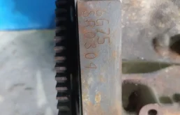 Двигатель без навесного для Mitsubishi Pajero 2012 года на фотографиях