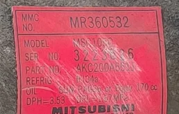 Компрессор кондиционера для Mitsubishi Pajero Sport на фотографиях