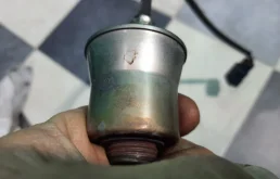 Лямбда-зонд (верхний) для Toyota RAV4 на фотографиях