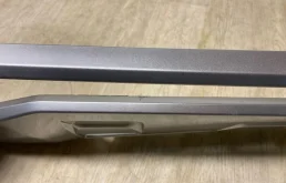 Накладка переднего бампера для Mitsubishi Pajero Sport 2024 года на фотографиях