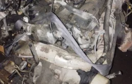 Двигатель без навесного для Chrysler Grand Voyager 2002 года на фотографиях