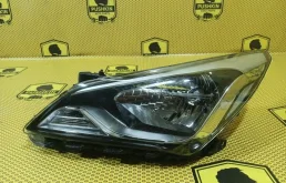 фара левая в сборе (921014L000) для Hyundai Solaris 1 рестайлинг 2014-2017