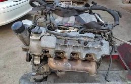 Двигатель без навесного для Mercedes-Benz CL class на фотографиях