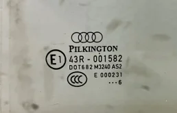 Стекла и зеркала для Audi Q7 2009 года на фотографиях