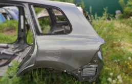 Заднее левое крыло для Volkswagen Touareg 2013 года на фотографиях