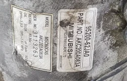 Компрессор кондиционера для Suzuki Swift на фотографиях