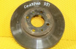 Диски тормозные передние (комплект) для Hyundai Solaris 2019 года на фотографиях