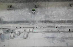 Бампер задний для Audi A6 2015 года на фотографиях